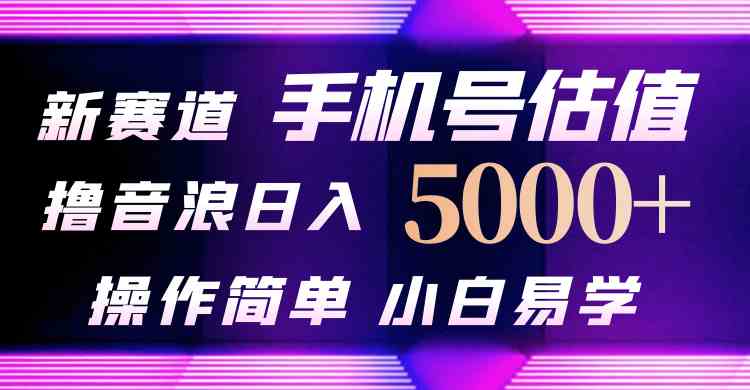 （10154期）抖音不出境直播【手机号估值】最新撸音浪，日入5000+，简单易学，适合…-休闲网赚three