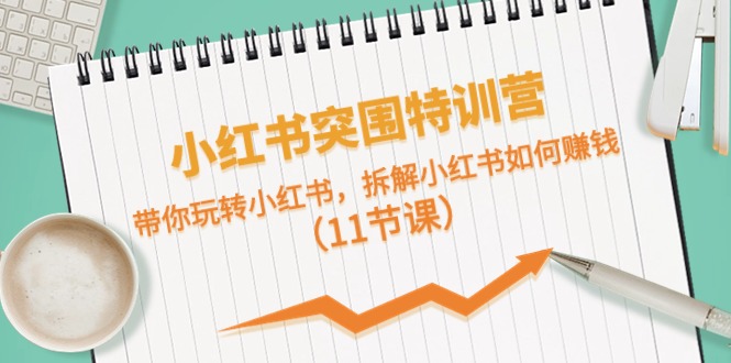 （10868期）小红书突围特训营，带你玩转小红书，拆解小红书如何赚钱（11节课）-休闲网赚three